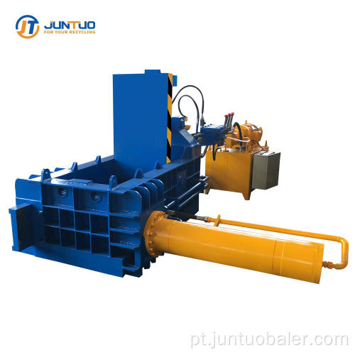 Máquina enfardadeira de sucata de metal para uso horizontal por atacado